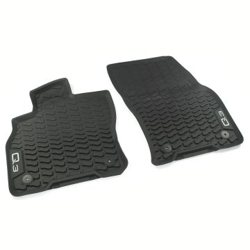 Audi Q3 (F3) all-weather mattenset - voorzijde - zwart