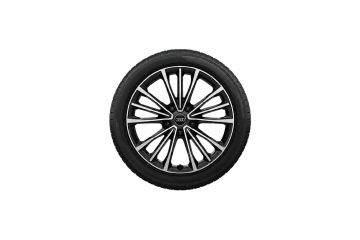 Audi A6 e-tron (85E) velg - zwart-metallic gepolijst