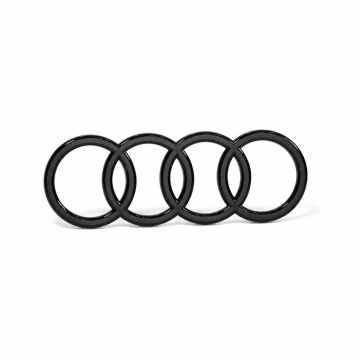 Origineel Audi logo - antraciet