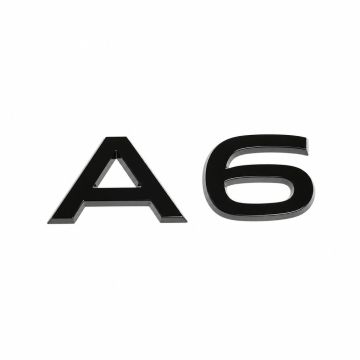 Audi A6 (C9) embleem - zwart