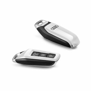 Originele Audi sleutelhoes - gletsjerwit