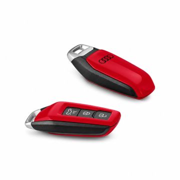 Originele Audi sleutelhoes - rood-metallic