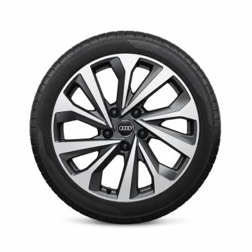 Audi Q6 (85H) velg - grafietgrijs-gl. gepolijst