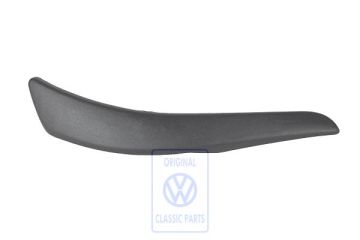 Volkswagen Polo 2 (86C) steenslagbeschermhoek - links, zwart, hatchback