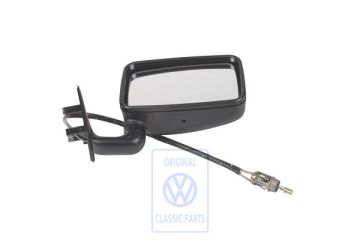 Volkswagen Polo 2 (86C) buitenspiegel rechts - convex, handmatig verstelbaar