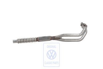 Volkswagen Polo 2 (86C) uitlaatpijp met katalysator (GK)