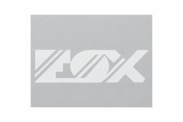 Volkswagen Polo 2 (86C) sticker FOX achterklep - alpinwit