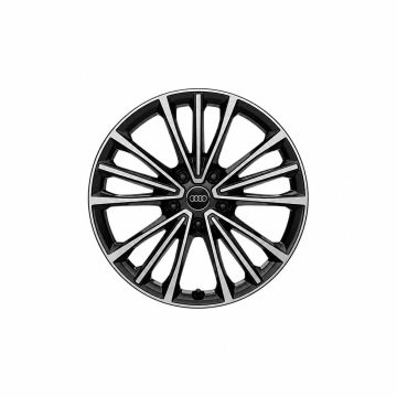 Audi A5 (B10) velg - zwart-metallic