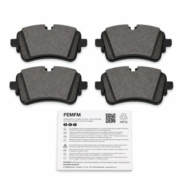 Audi A5 (B10/FU), A6 (C9/4P), Q5 (GU) remblokken - achterzijde