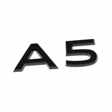 Audi A5 (B10) embleem - zwart