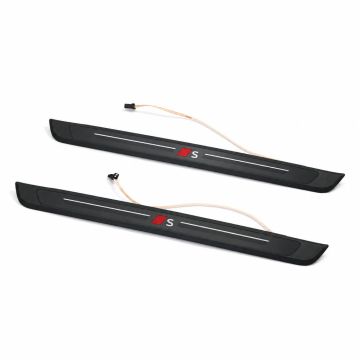 Audi A5 (B10/FU), A6 (C9/4P) set instaplijsten - zwart