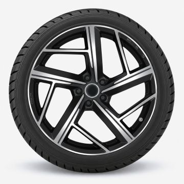 Audi A5 (B10) zomerset - zwart gepolijst (stijl 8)