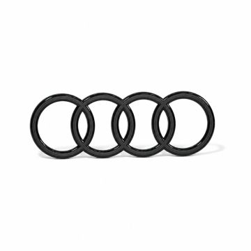 Origineel Audi logo - antraciet