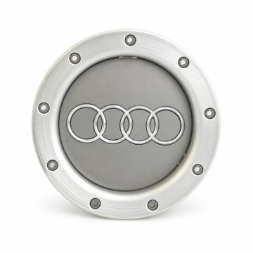 Originele Audi wieldop - zilver