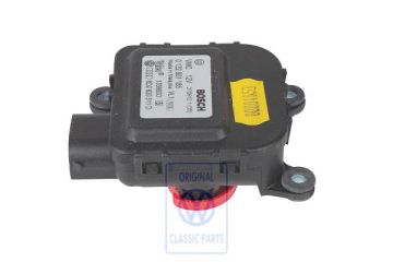 Volkswagen stelmotor temperatuurregelklep - rood, rechtsgestuurd