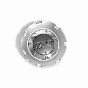 Originele Audi wieldop - wieldop briljantzilver/alu-gepolijst/ grijs-metallic