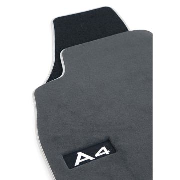 Audi A4 (B6/B7) velours mattenset - voorzijde