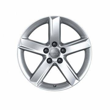 Audi A4 (B8) lichtmetalen velg - zilver (16 inch)