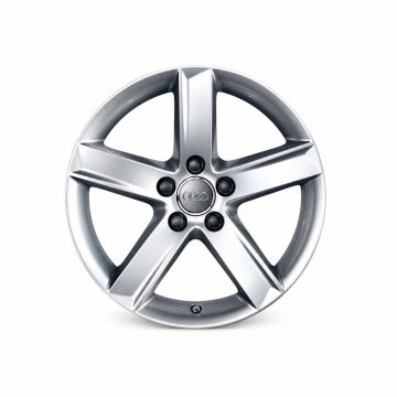 Audi A4 (B8) lichtmetalen velg - zilver (17 inch)