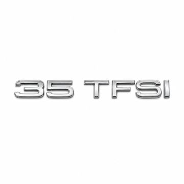 Origineel Audi embleem - chroom