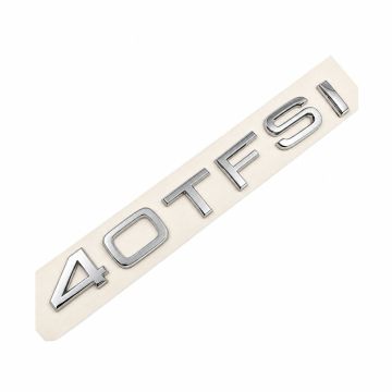 Origineel Audi embleem - chroom