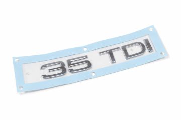 Origineel Audi embleem - chroom