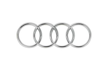 Audi A4 (B8) logo - chroom