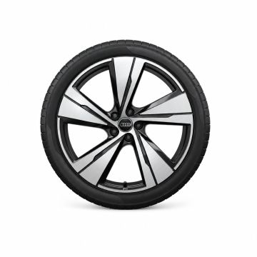 Audi Q5 (GU) velg - zwart-metallic gepolijst