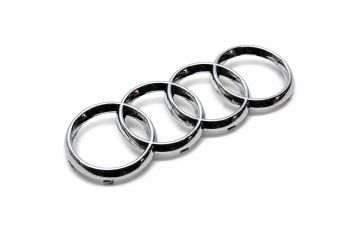 Audi A3 (8P), R8 (Type 42), RS3 (8P) logo - chroom
