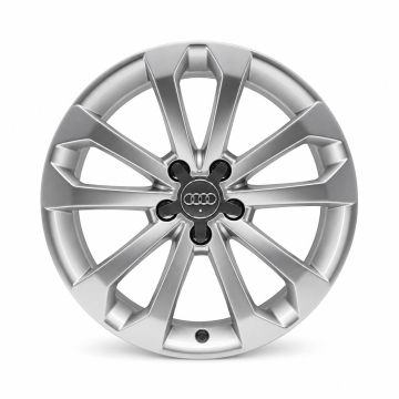 Audi Q5 (B8) lichtmetalen velg - zilver (18 inch)