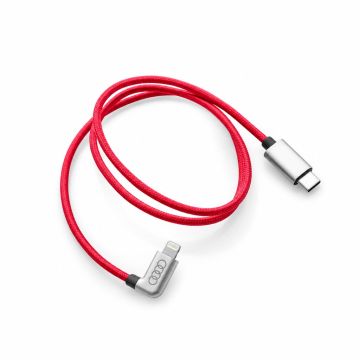 Audi laadkabel USB-C naar Apple lightning