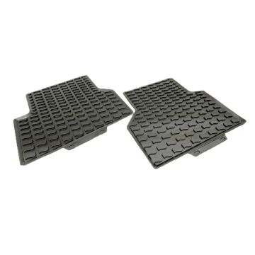 Audi Q3 (8U) all-weather mattenset - achterzijde - zwart