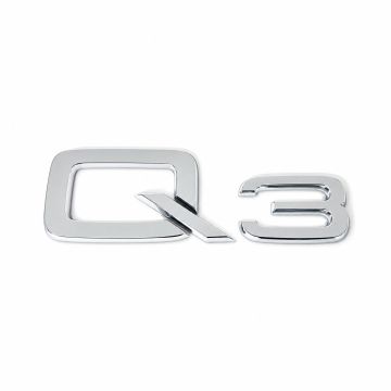 Audi Q3 (8U) embleem - chroom