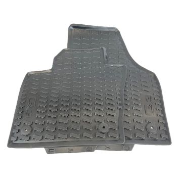 Audi Q3 (8U) all-weather mattenset - voorzijde - zwart