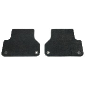 Audi A4 (B9/8W), A5 (B9/F5) velours mattenset - achterzijde