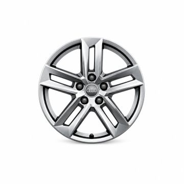 Audi A4 (B9) lichtmetalen velg - zilver (17 inch)
