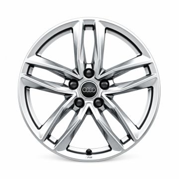 Audi A4 (B9) lichtmetalen velg - zilver (18 inch)