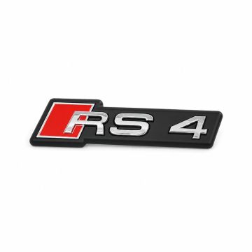 Audi RS4 (B9) embleem - chroom