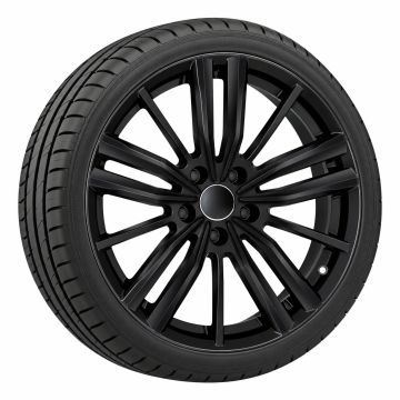 Audi A4 (B9) all-seasonset - hoogglans zwart (stijl 11)