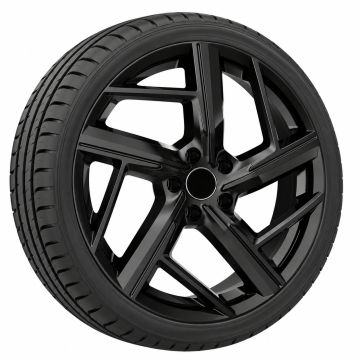 Audi A4 (B9) winterset - hoogglans zwart (stijl 8)