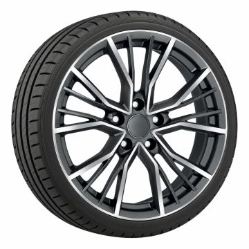 Audi A4 (B9) winterset - antraciet gepolijst (stijl 10)