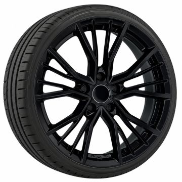 Audi A4 (B9) winterset - hoogglans zwart (stijl 10)