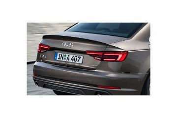 Audi A4 (B9) spoiler - gegrond