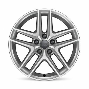 Audi A4 (B9) lichtmetalen velg - zilver (17 inch)