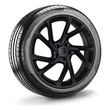 Audi A4 (B9) all-seasonset - hoogglans zwart (stijl 2)