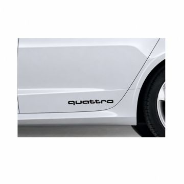 Audi A1 (8X) decorfolie audi logo zwart