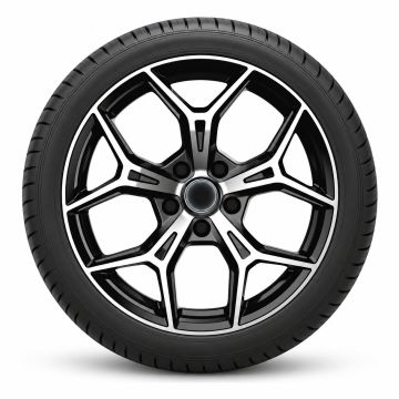 Audi A3 (8Y) zomerset - zwart gepolijst (stijl 21)