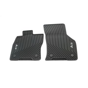 Audi A3 (8Y) all-weather mattenset - voorzijde - zwart