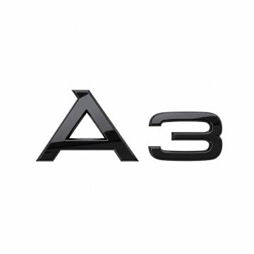 Audi A3 (8Y) logo - zwart