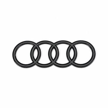 Origineel Audi logo - antraciet